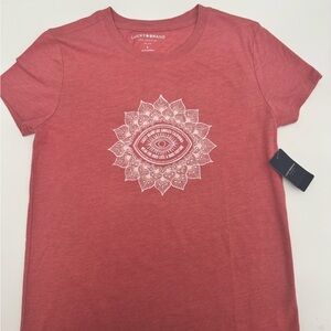 Lucky Brand T-Shirt Mandala Graphic Tee Size Small